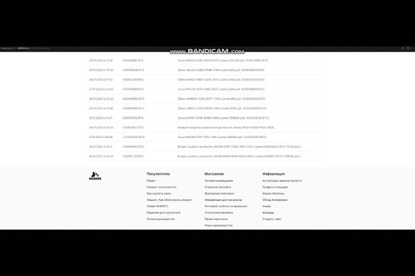 Кракен ссылка список